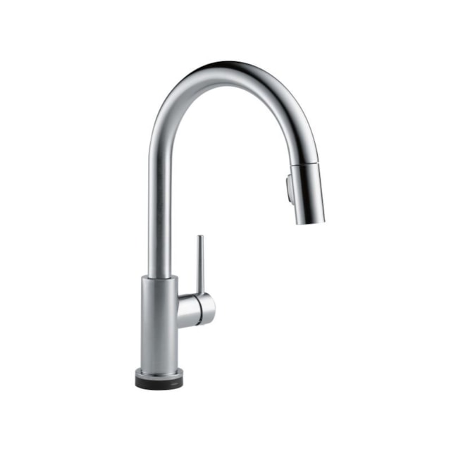 La elegancia del diseño moderno se materializa en la grifería de cocina Trinsic ®, con la nueva  tecnología sin contacto.
