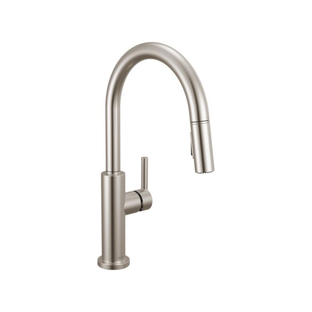 Grifo extraíble monomando para cocina con acoplamiento MagnaTite® y orificios rociadores Touch-Clean®.