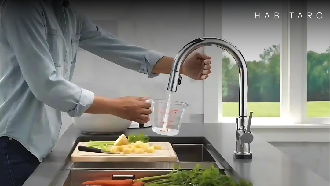 4 razones por las que te encantará un grifo touchless